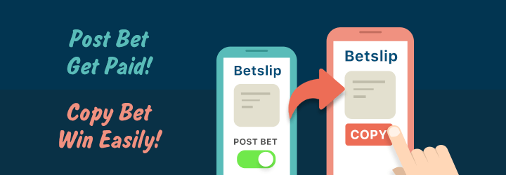 How to post bets and copy bets online?
